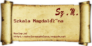 Szkala Magdaléna névjegykártya